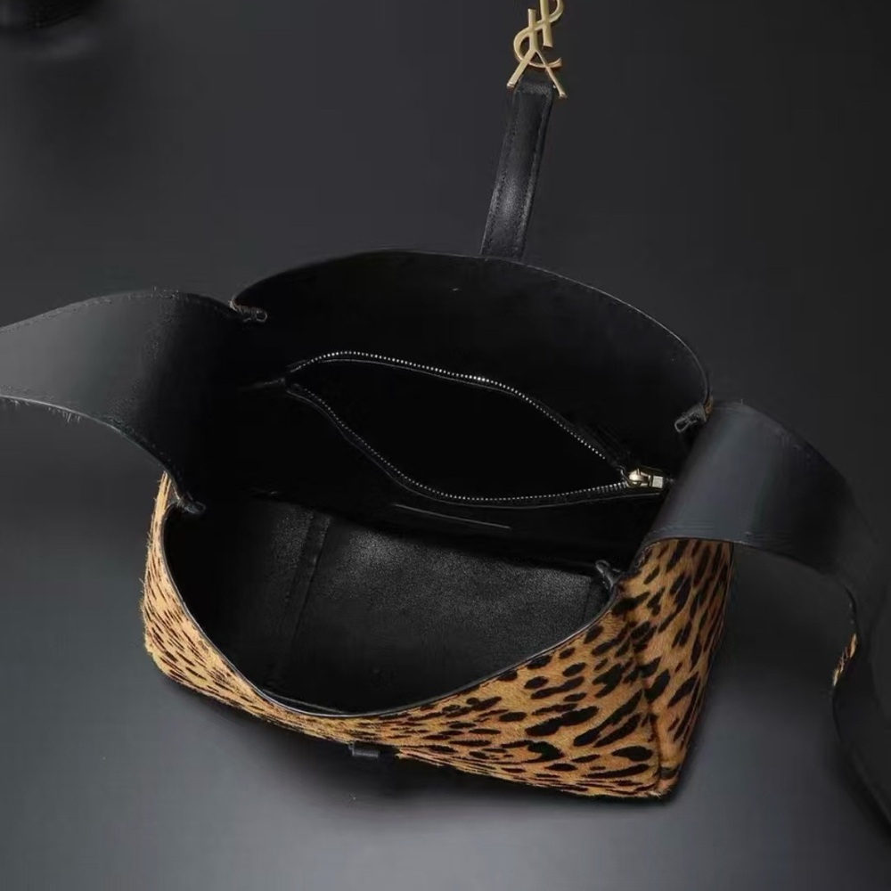 YSL leopard print shoulder bag - Picture 5 of 5